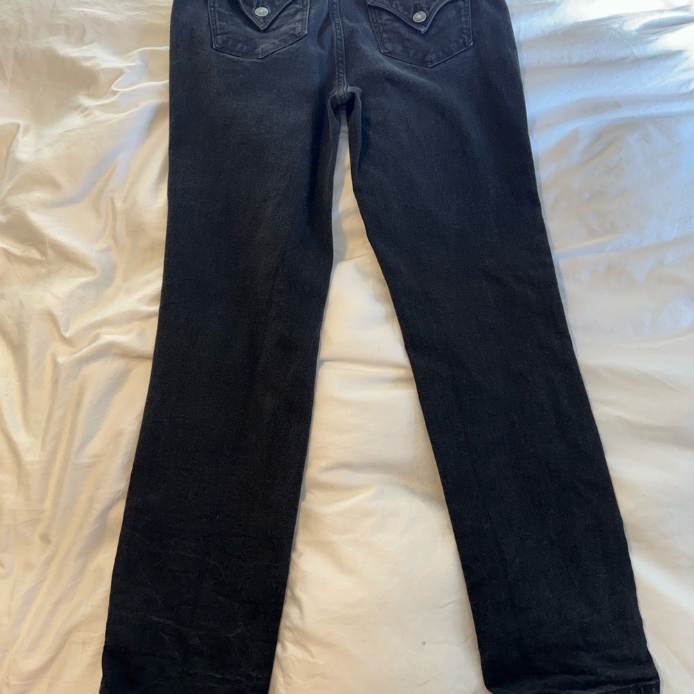 Hudson Jeans Black Flare Leg